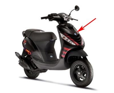 voorscherm Zip SP-2000 zwart metallic
